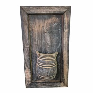 landelijk houten wandpaneel handgemaakt sober interieur