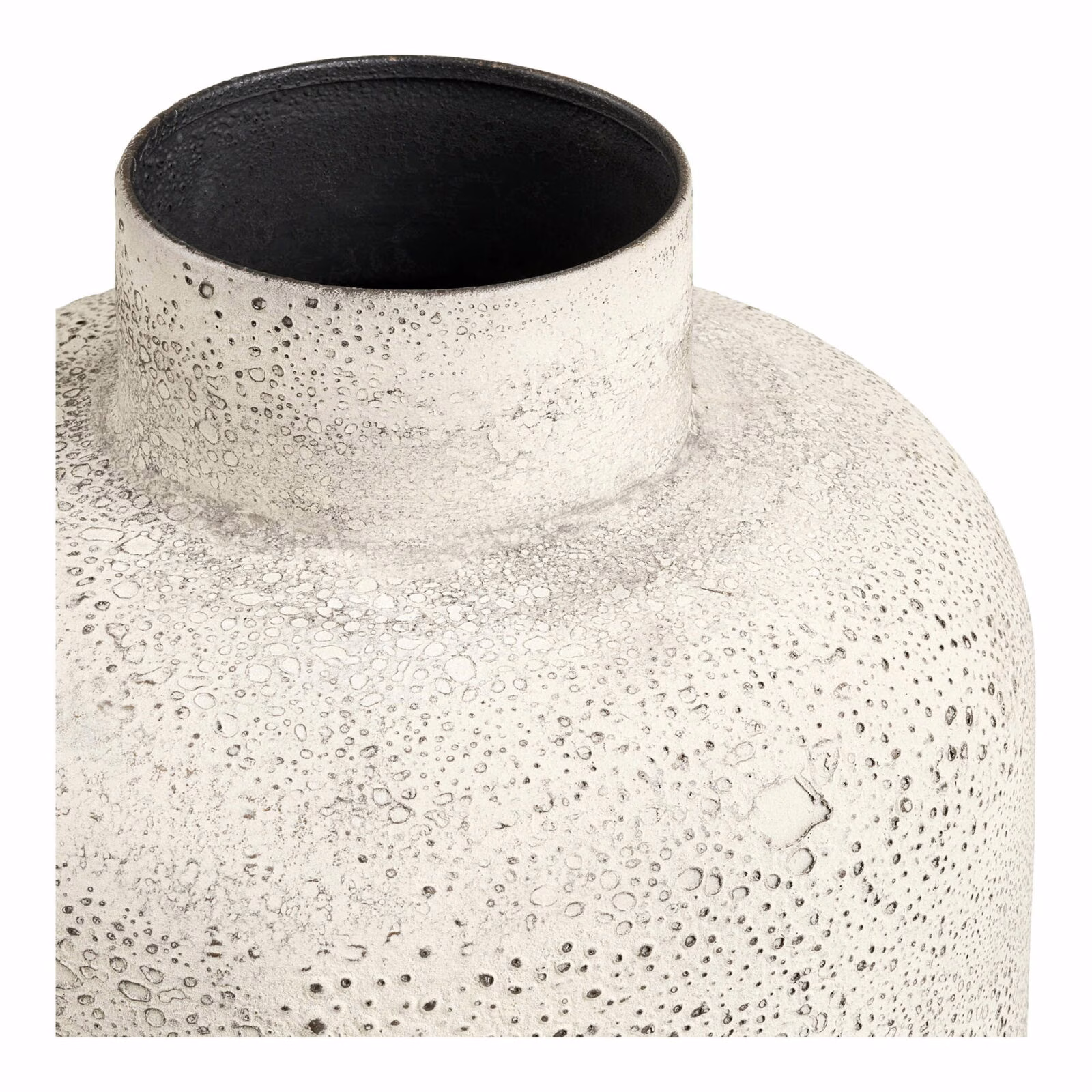 Decoratieve Metalen Pot Antique Beige – Ø24 × 78,5 cm – Luxe Hoog Model 3 Decoratieve Pot Metaal Antique