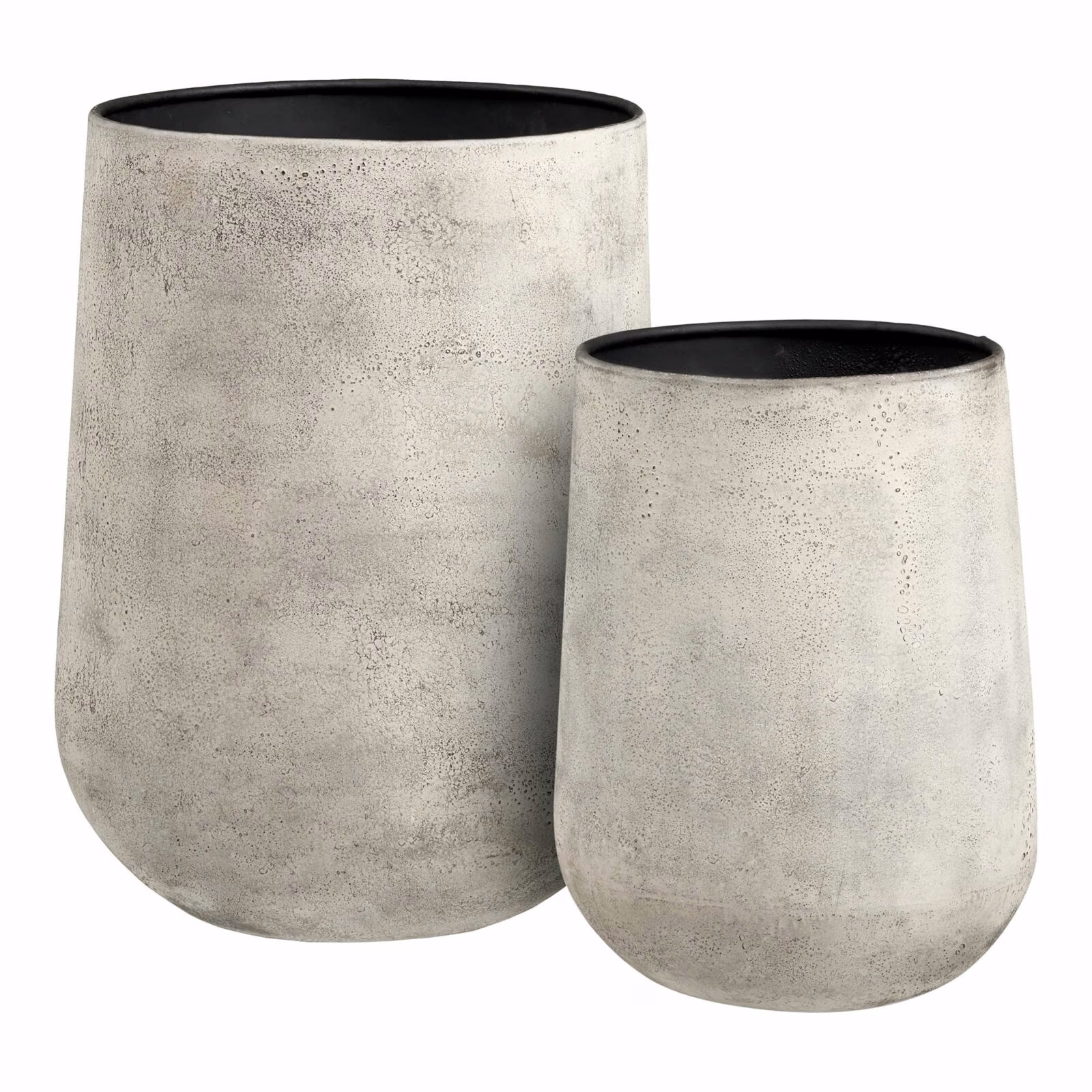 Decorative Pot – Set van 2 | Metalen Decoratieve Potten in Antique Beige | House Nordic 1 metalen decoratieve pot set van 2