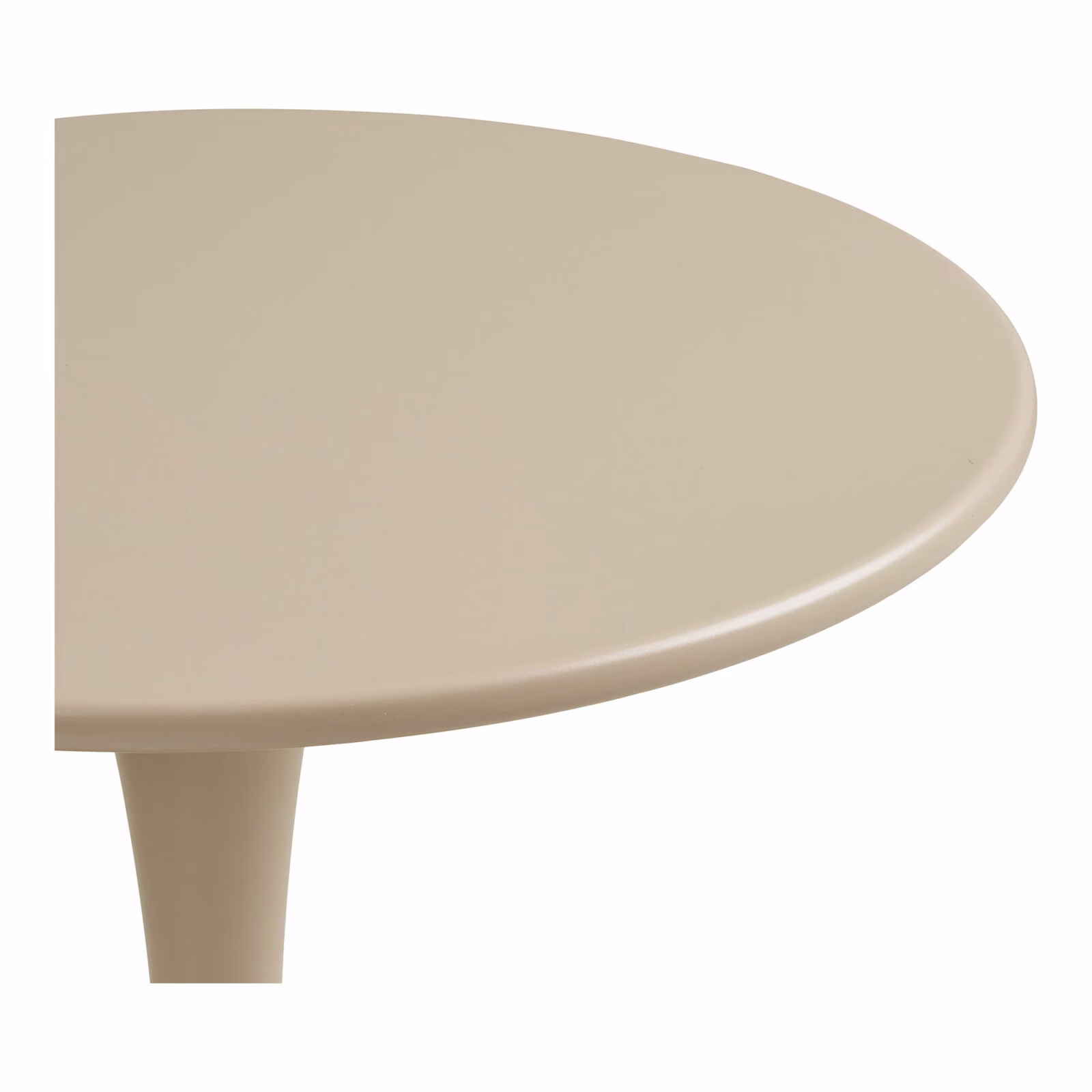 Barletta Bistro Tafel – Taupe – Polypropyleen & Staal – Ø70 × 73,5 cm 5 Barletta Bistro Tafel Taupe