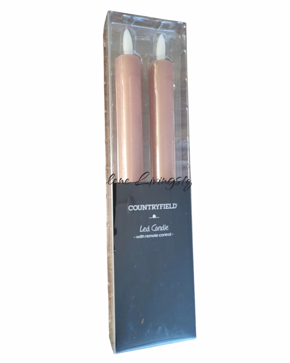LED-kaarsen Countryfield roze klein 1 LED-kaarsen Countryfield roze