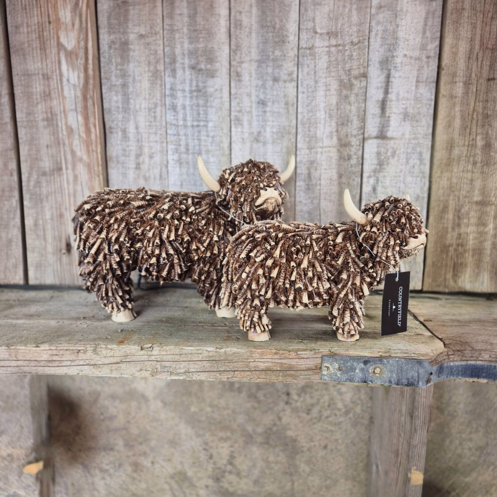 Schotse Hooglander van Countryfield – Landelijke Decoratie 1 Schotse Hooglander Countryfield