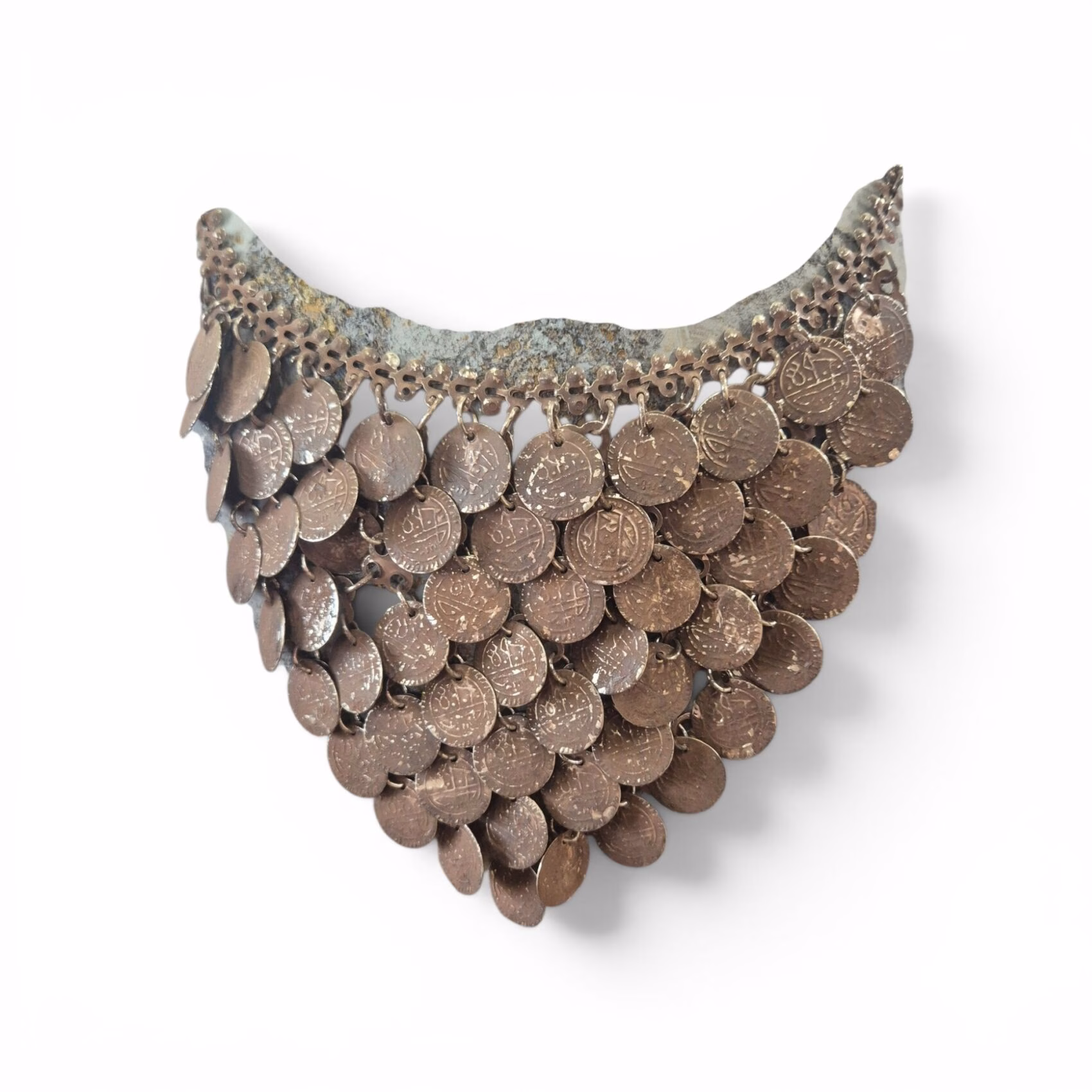 Sieraad voor Kruik of Vaas – Verstelbare Ketting met Muntjes (62 cm) 1 Sieraden vaas kruik munt