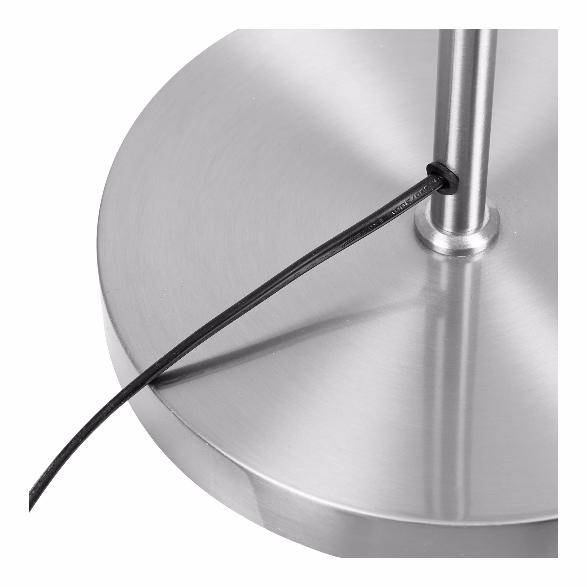 Wattom Vloerlamp – Staal & Linnen – Grijs/Beige – Sfeervolle Vloerlamp 3 Wattom Vloerlamp – Staal & Linnen – Grijs/Beige – Sfeervolle Vloerlamp - Afbeelding 3