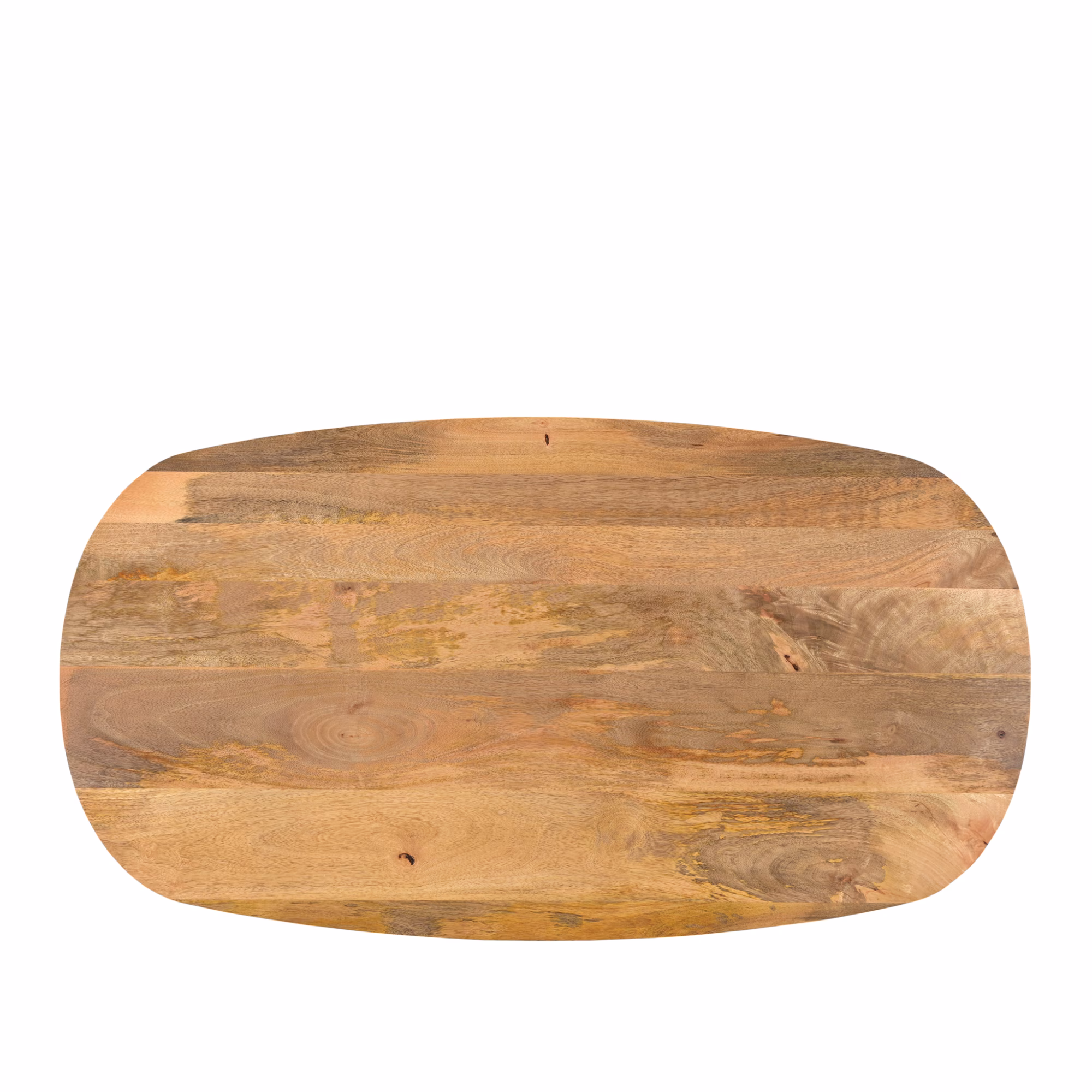 Deense ovale salontafel Runa met houten onderstel 130 3 Deense ovale salontafel Runa met houten onderstel 130 - Afbeelding 3