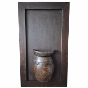 Wandpaneel halve Nepalese pot