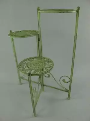 Tafel plantentafel groen metaal