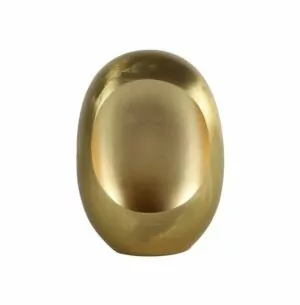 Wand windlicht Egg M goud