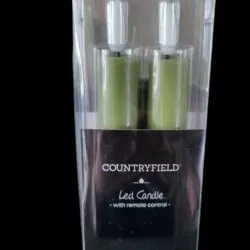 LED-kaarsen Countryfield groen klein