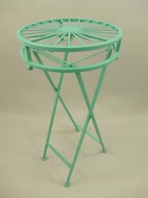 Bijzettafel rond groen 65