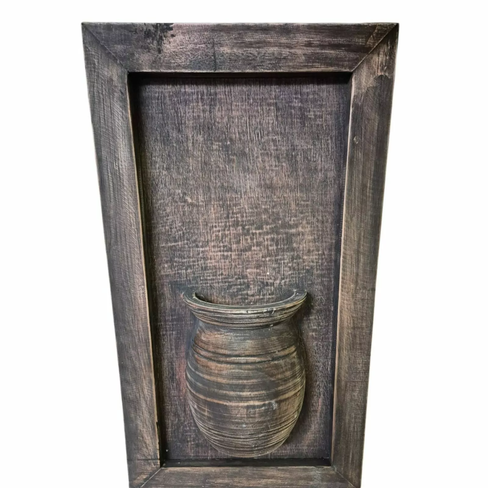 landelijk-wandpaneel-hout-donker – Handgemaakt – Donkere Kleur