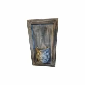 landelijk houten wandpaneel